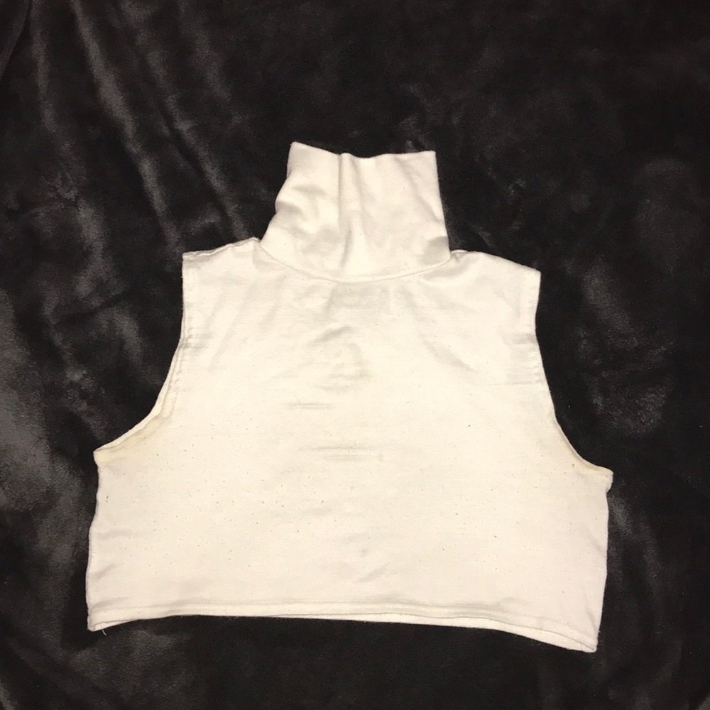 Turtleneck crop top